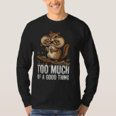Chipmunk Snack Attack Tシャツ (正面)