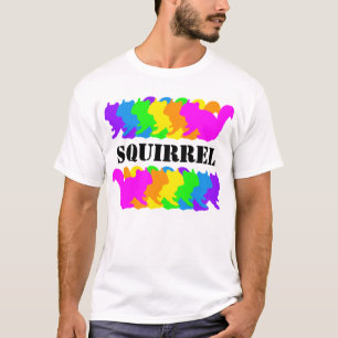 Chipmunk , squirrel , illustration (Colorful) Tシャツ
