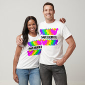 Chipmunk , squirrel , illustration　(Colorful) Tシャツ (ユニセックス)