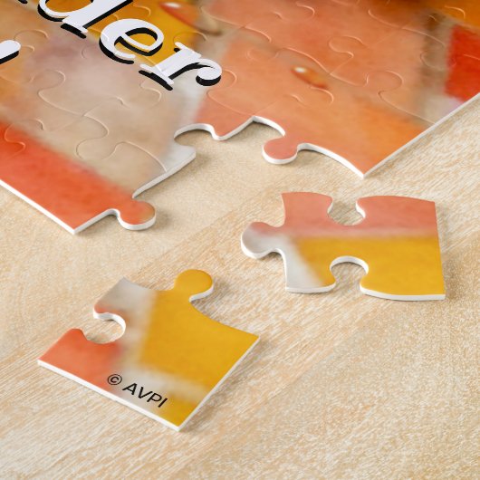 Chipmunk With Lime ジグソーパズル (側面)