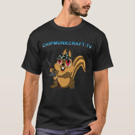 ChipmunkCraftの暗いTシャツv2 Tシャツ