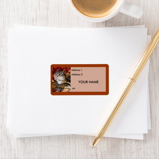 Chipmunks and Squirrls 、ラベル ラベル (インサイチュ)