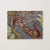 Chipmunks by Louis Sargent, Wild Animals ジグソーパズル (横)