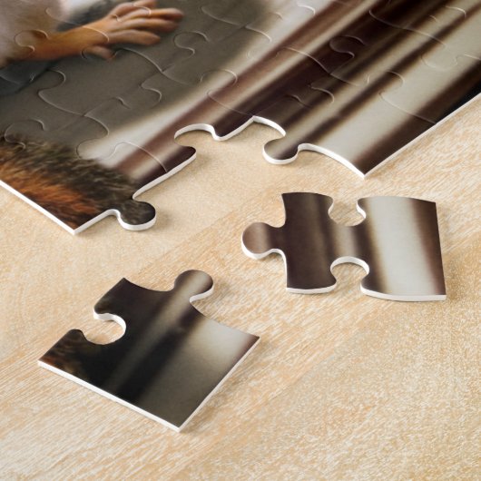 Chipmunks in Reading Glasses ジグソーパズル (側面)