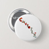 Chipotleのチリペッパー 缶バッジ (正面&裏面)