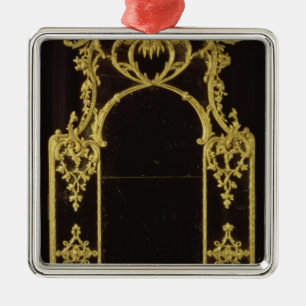 Chippendaleの鏡、c.1750 メタルオーナメント