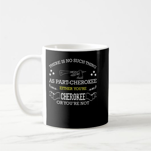 Chippewa Nation Proud Native American from Chippew コーヒーマグカップ (左)