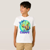 Chippy GiggleBellies猿 Tシャツ (正面フル)