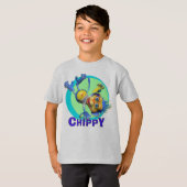 Chippy GiggleBellies猿 Tシャツ (正面フル)