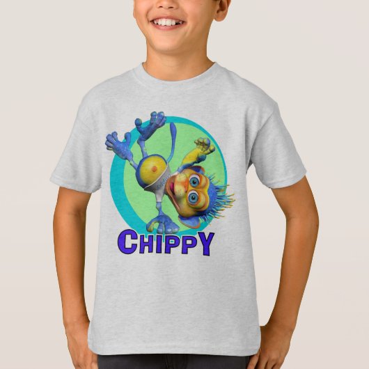 Chippy GiggleBellies猿 Tシャツ (正面)