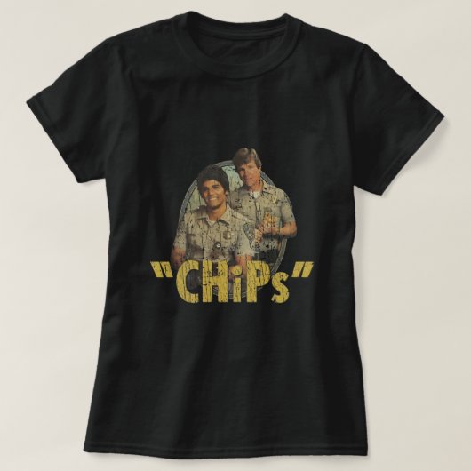 CHiPs 1977 Tシャツ (デザイン正面)