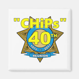 CHiPs 40周年磁石 マグネット