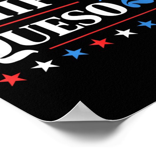 Chips And Queso 2028 Funny Presidential Election 2 ポスター (角)