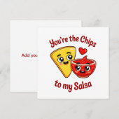 Chips and Salsa card (正面/裏面)