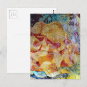 chips junk journal Mixed Media Collage ポストカード (正面/裏面)