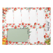 Chips 'N Salsa 7 Day Blank Meal Planner ノートパッド (正面)