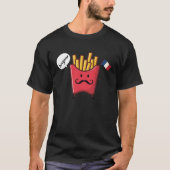 chips say bonjour tシャツ (正面)