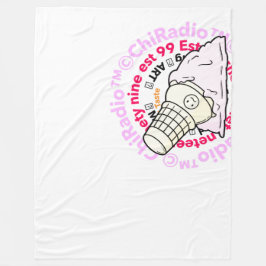 ChiRadio LLCアイスクリームウォールアート フリースブランケット