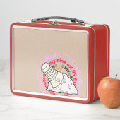 ChiRadio LLCアイスクリームロゴランチボックス メタルランチボックス (インサイチュ)