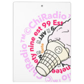ChiRadioLLC ™アイスクリーム クリップボード (裏面)