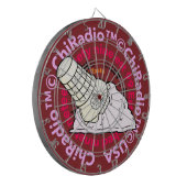 ChiRadioLLC ™アイスクリーム ダーツボード (正面左)