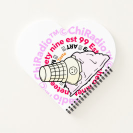 ChiRadioLLC ™アイスクリーム ノートブック