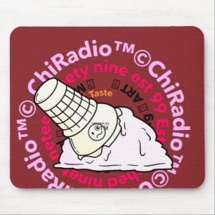 ChiRadioLLC ™アイスクリーム マウスパッド