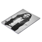 ChiricahuaアパッシュのNaiche (d.1874)の責任者の ノートブック (左側)