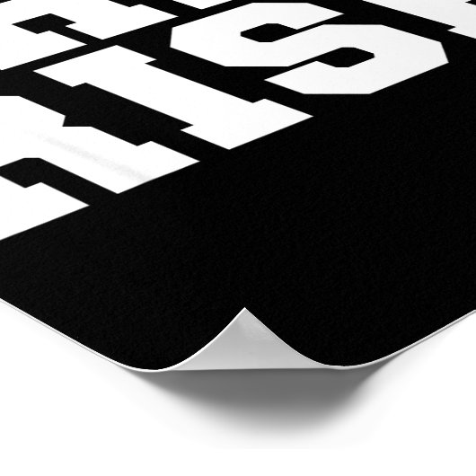 Chirish St. Patrick's Day Chi-irish Funny Chicago  ポスター (角)