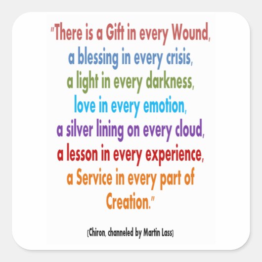 CHIRON Chennel ：ウィズドワード保をデスクで スクエアシール (正面)