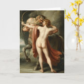 Chiron Instructing Achilles Fine Art Card カード (黄色い花)