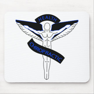 Chiropractic2blue マウスパッド