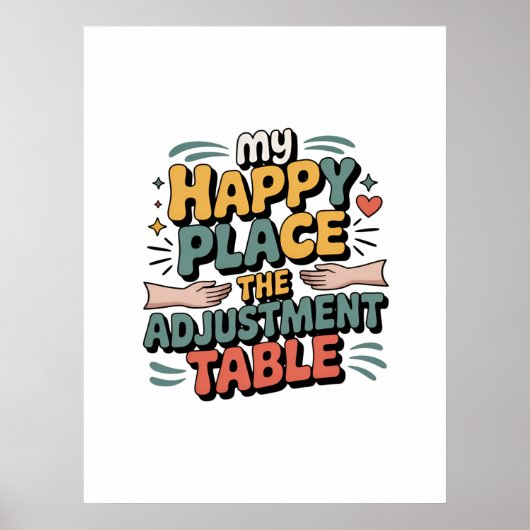 Chiropractic Adjustment Bliss for Back Pain Relief ポスター (正面)