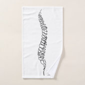 Chiropractic Anatomy Orthopedic doctor バスタオルセット (ハンドタオル)