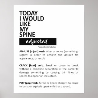 Chiropractic Art, Chiropractic Poster, Chiro  ポスター