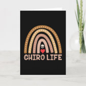 Chiropractic Chiro Life Spine Chiropractor カード (正面)