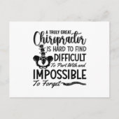 Chiropractic Chiro Spine Truly Great Chiropractor ポストカード (正面)