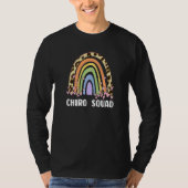 Chiropractic - Chiro Squad Leopard Rainbow Premium Tシャツ (正面)
