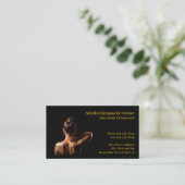 Chiropractic Chiropractic Clinic Business Card 名刺 (スタンド正面)