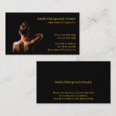 Chiropractic Chiropractic Clinic Business Card 名刺 (正面/裏面)