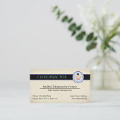 Chiropractic Chiropractor Clinic Business Card 名刺 (スタンド正面)