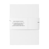 Chiropractic Chiropractor Massage Manual Therapist 招待状ベリーバンド (裏面例)