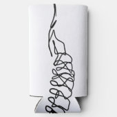 Chiropractic Clinic Health & Wellness スリム缶クーラー (裏面)