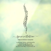 Chiropractic Doctor brand ウィンドウサイン (シート3)