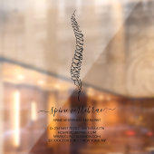 Chiropractic Doctor brand ウィンドウサイン (シート2)