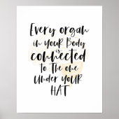 Chiropractic Poster, Chiropractor, Chiro ポスター (正面)