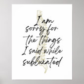 Chiropractic poster, chiropractor gift, chiro  ポスター (正面)