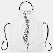 Chiropractic Professional Chiropractor Chiro エプロン (正面)