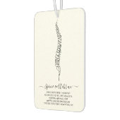 Chiropractic Service Chiro Chiropractor  カーエアーフレッシュナー (左)