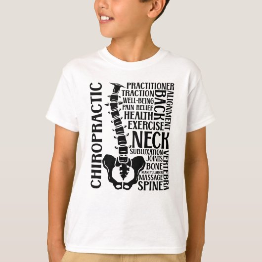 Chiropractic Spine Therapist Chiro Chiropractor Tシャツ (正面)